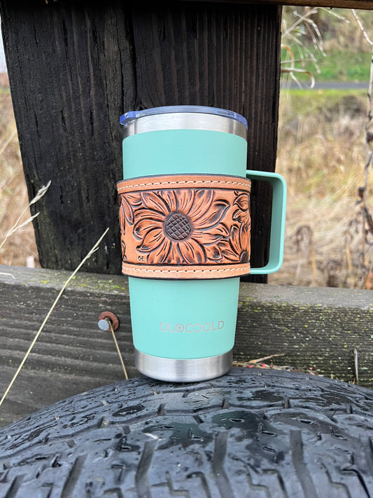 Tooled Wrap Cup-Sunflower